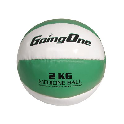 Going One® Leather Medicine Ball