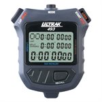 Stopwatch, 300 lap memory, 3 line display