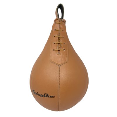 Leather speed-ball, 15"