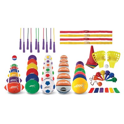 Set of 100 Items for School Daycare with Carrying Bags