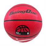 Unicolor Exterior Recreational Rubber Basketball