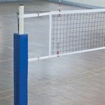 Paire de protecteurs de poteaux de volleyball en mousse, 213 x 25 x 15 cm (84 x 10 x 6")