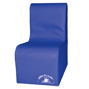 Foam chair for 1 child, orange