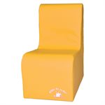Foam chair for 1 child, Yellow