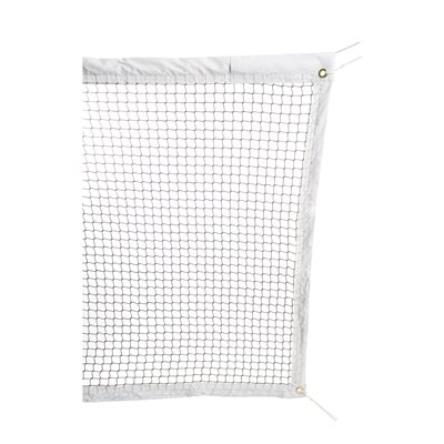Championship badminton net, steel cable