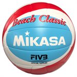 Red and Blue Mikasa® «Beach Classic» Beach Volleyball