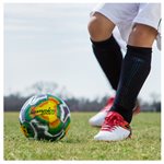 Outdoor soft soccerball, stitched