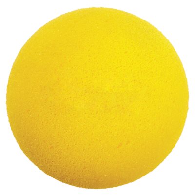 Uncoated foam ball