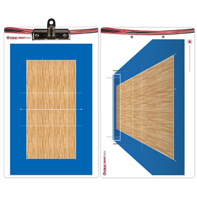 Smartcoach-Pro VOLLEYBALL Coaching Clipboard, 10" x 16"