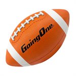 6 ballons de football récréatifs en caoutchouc