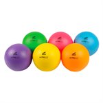 Set of 6 «Ultraskin» Neon Covered Foam Balls, 7" (18 cm)