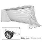 Kwik Goal® Deluxe «EUROPEAN CLUB» Senior Soccer Goal, Round Posts, 8' x 24' x 3' x 8'6"