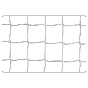 Kwik Goal® White Net for Senior Soccer Goal, 4 mm, 8' x 24 ' x 3' x 8.5'