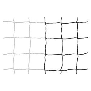 Kwik Goal® Black and White Net for Senior Soccer Goal, 3 mm, 8' x 24' x 3' x 8.5'