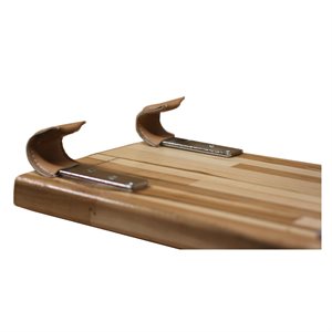 Stationary bench hooks