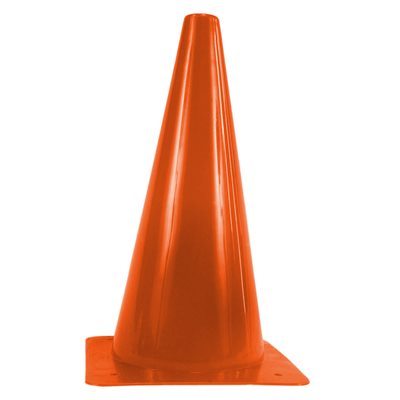 Rigid plastic cone