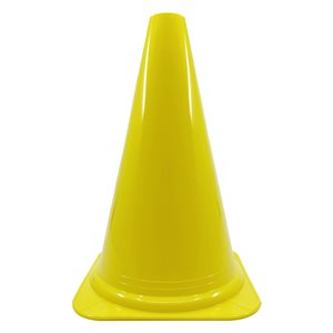 Vinyl cone, yellow