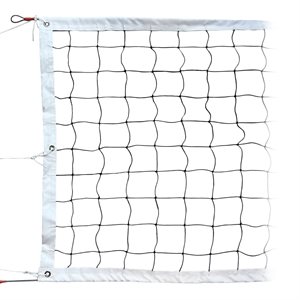 Volleyball net, steel cable, 30'