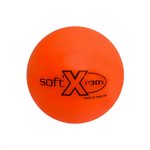 Balle de jeu en vinyle orange «Softex», 7,5 cm (3")