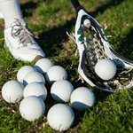 12 balles de pratique de lacrosse