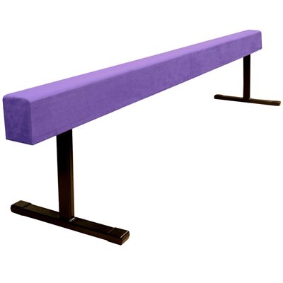 High balance beam, suede cover