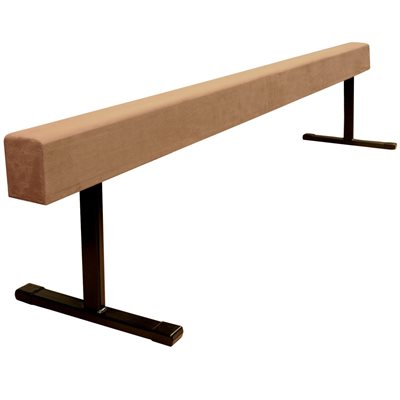 High balance beam, suede cover