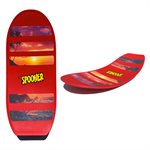 Planche d'équilibre de luxe en forme de surf The Spooner® «Pro», 65 x 29 cm (25,5 x 11")