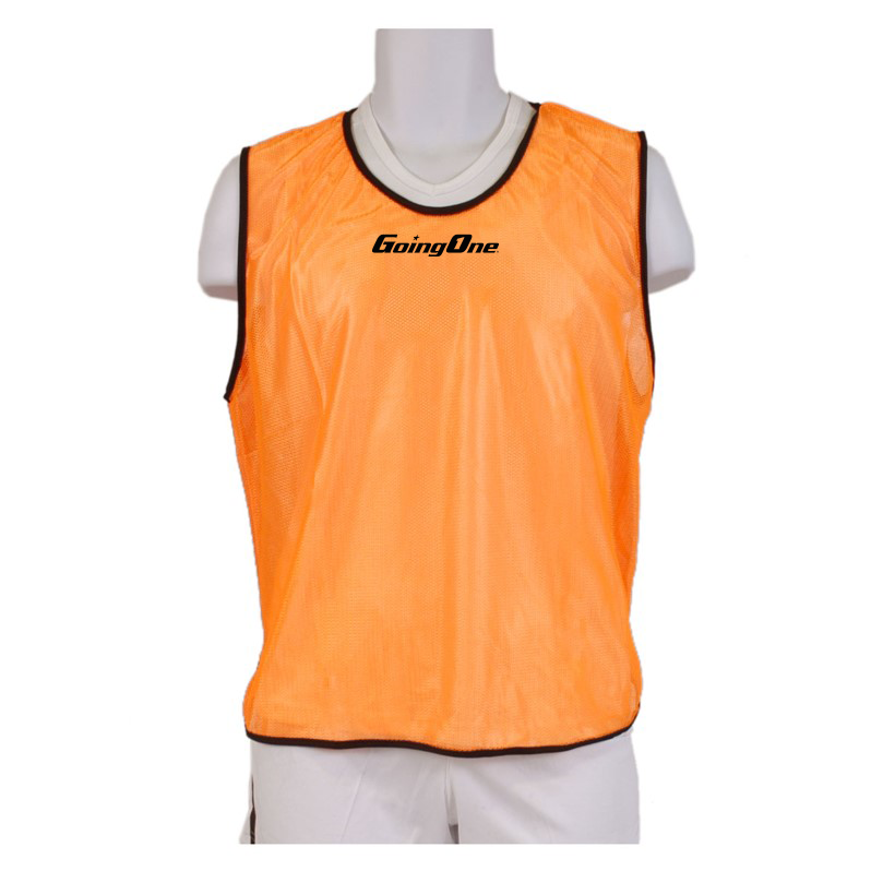 Mesh pinnie, orange