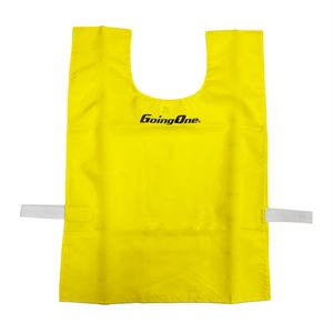 Nylon pinnie, yellow