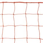 Pair of Orange Nets for Mini-Soccer Goals, 3 mm, 7' x 12' x 2' x 4'