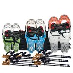 Ensemble de 25 raquettes à neige SNOWTREK® avec bâtons pour primaire