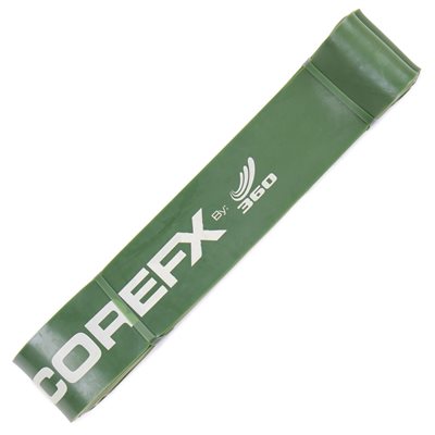 Long elastic band, high, 50-120lb, green