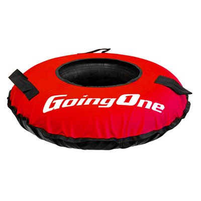 Tube de glisse sur la neige simple Going One® rouge, 80 cm (31,5")